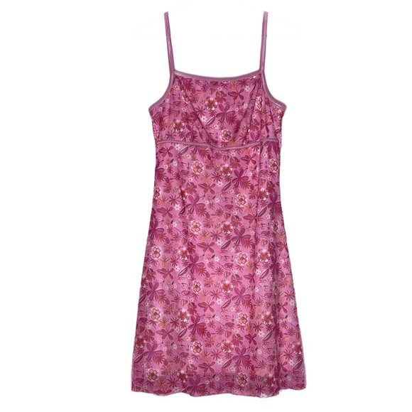 other Other - Vintage pink mini floral dress